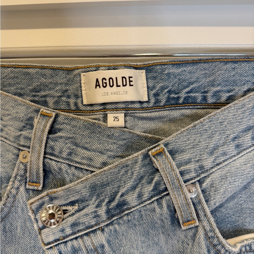Agolde Arc Criss Cross Jeans in Conclusion - Picture 2 of 3